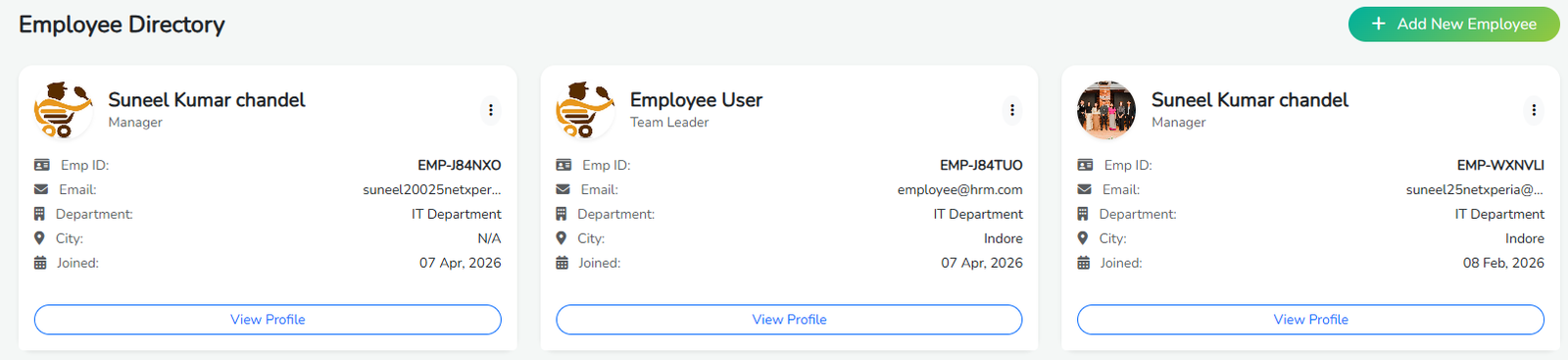 Employee Management